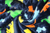 Dino - 58" - 100% polyester Fleece Flannel