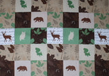 Woods Patch 1 - 45" - 100% cotton