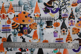 Spooky Gnomes Scenic Gray