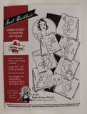 Aunt Martha's Hot Iron Transfers - Days of the Week Tea Towels
