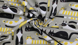 Cosmo Cats - 45'' - 100% cotton