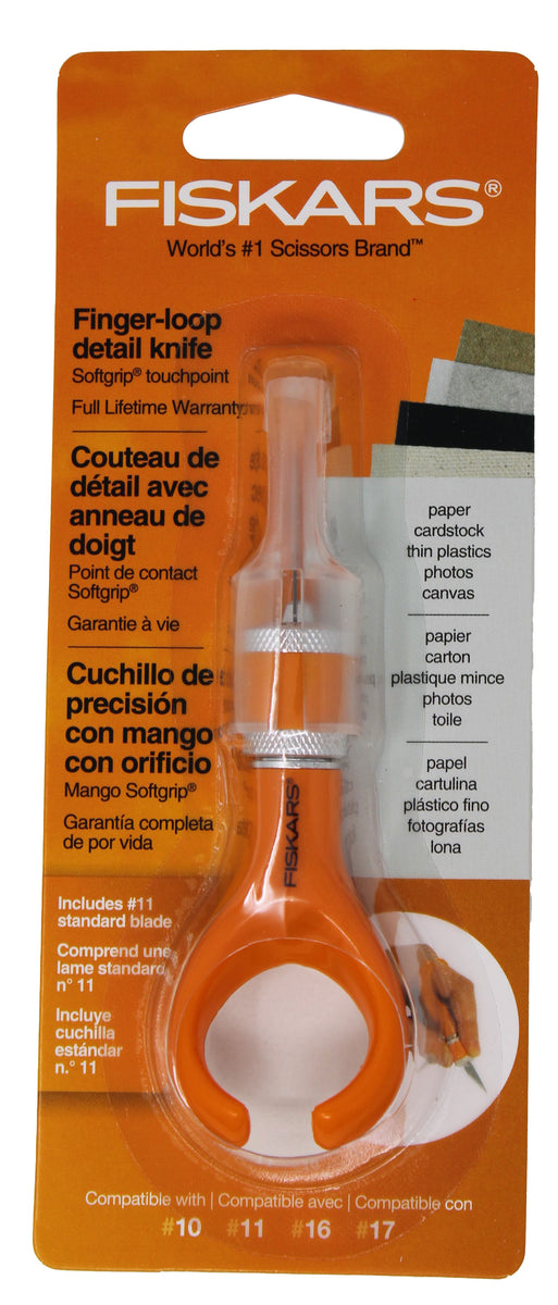 FingerLoop Detail Knife Fiskars Len's Mill