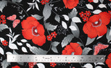 Poppy Promenade - 45" - 100% Cotton