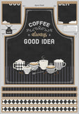 Coffee Life - 45" - 100% cotton