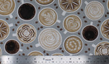 Coffee Life - 45" - 100% cotton