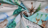 Forest Friends - 45" - 100% cotton