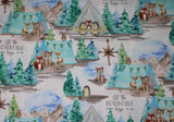 Forest Friends - 45" - 100% cotton
