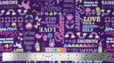 Unicorn Magic - 45'' - 100% cotton