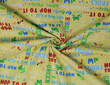 Toadally Cool Glow - 45" - 100% Cotton