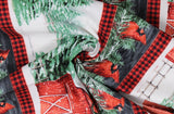 Country Cardinals - 44/45" - 100% Cotton