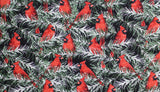 Country Cardinals - 44/45" - 100% Cotton