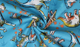 Totally Roarsome - 45" - 100% cotton flannel