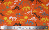 Totally Roarsome - 45" - 100% cotton flannel