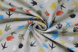 Totally Roarsome - 45" - 100% cotton flannel