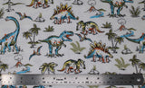 Totally Roarsome - 45" - 100% cotton flannel
