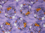 Halloween prints- 44/45" - 100% Cotton