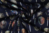 Wizards And Warriors - 45" - 100% cotton