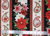 Poinsettia Stripes