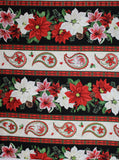 Poinsettia Stripes