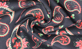 Paisley Print with Mistletoe