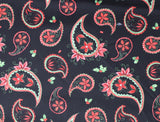 Paisley Print with Mistletoe