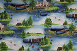 Lakefront - 44/45" - 100% Cotton