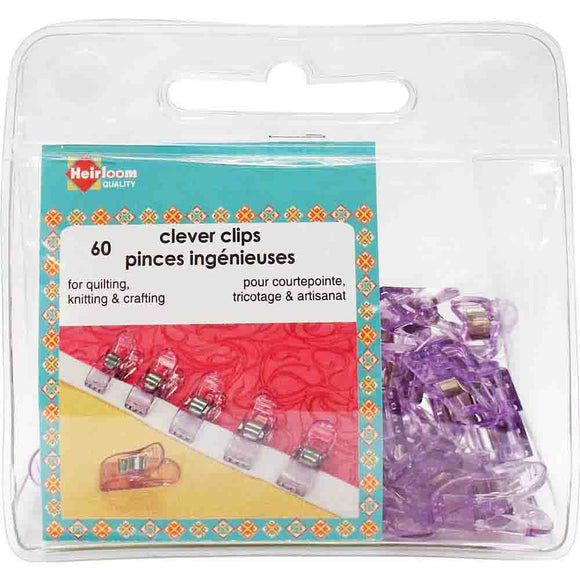 Heirloom Clever Clips, Small - 60 pack