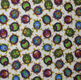 Indigenous Turtles - 45" - 100% cotton