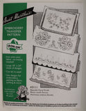 Aunt Martha's Hot Iron Transfers - Pillowcases & Monograms