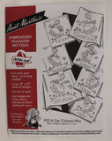 Aunt Martha's Hot Iron Transfers - Days of the Week Tea Towels