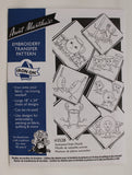 Aunt Martha's Hot Iron Transfers - Kitchen Decor Tea Towels