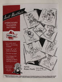 Aunt Martha's Hot Iron Transfers - Days of the Week Tea Towels