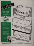 Aunt Martha's Hot Iron Transfers - Pillowcases & Monograms