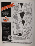 Aunt Martha's Hot Iron Transfers - Cross Stitch & Quilts