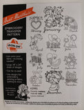 Aunt Martha's Hot Iron Transfers - Cross Stitch & Quilts