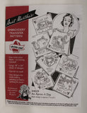 Aunt Martha's Hot Iron Transfers - Days of the Week Tea Towels
