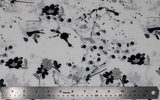 Bubbles Crepe Print - 56" - 98% Polyester, 2% Spandex