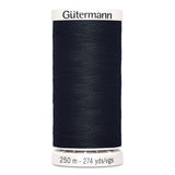 Gutermann Sew-All Thread - 250m - Black and Grey Threads