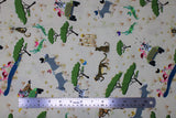 Coco's Wildlife - 45" - 100% Cotton