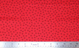 Canadian Red - 45" - 100% cotton