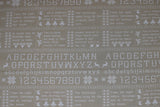 Christmas Stitched - 44/45'' - 100% cotton