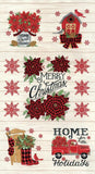 Home Sweet Holidays - 45'' - 100% cotton
