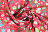 Christmas Trees - 45" - 100% Cotton
