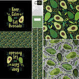 Avocado Love - 45" - 100% cotton