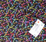 MiniBolts - (43/44" x 2yds) - 100% Cotton - Lizzy Ann