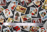 St. Nicholas Santa Stamps - 45" - 100% cotton
