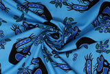 Blueberry Bear - 45" - 100% cotton