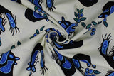 Blueberry Bear - 45" - 100% cotton