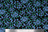 Blueberry Bear - 45" - 100% cotton
