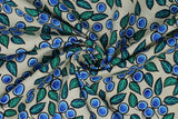 Blueberry Bear - 45" - 100% cotton